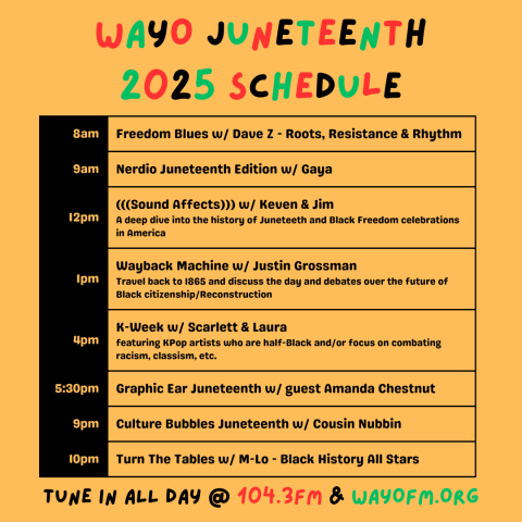WAYO celebrates Juneteenth 2025! | WAYO 104.3FM Rochester, NY | Way out